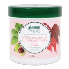 Żel z liści czerwonych winogron i kasztanowca 250 ml PH